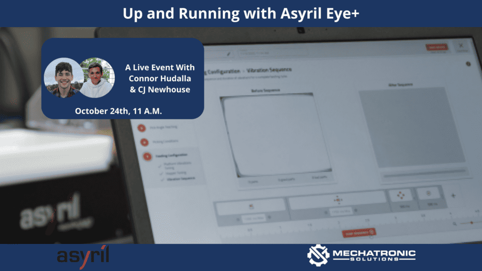 Replay: 10/24 – Up and Running with Asyril Eye+