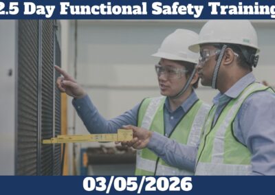 03/03 – 03/05: TÜV Rheinland – 2.5 Day Functional Safety Technician