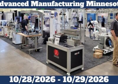 10/28 – 10/29 – Advanced Manufacturing Minneapolis – Booth 1803