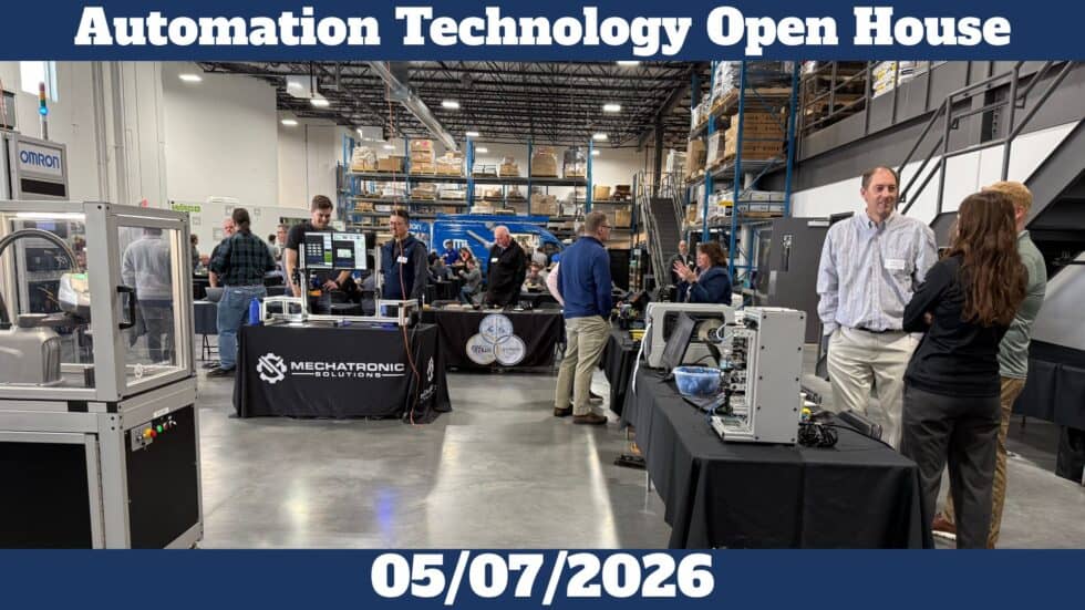 05/07: 2026 Automation Technology Open House
