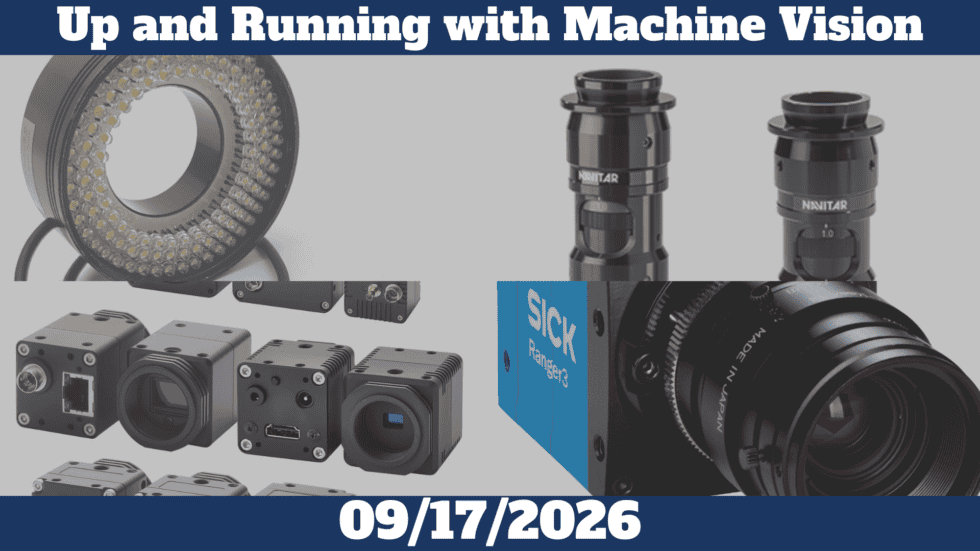 09/17: Up and Running with Machine Vision