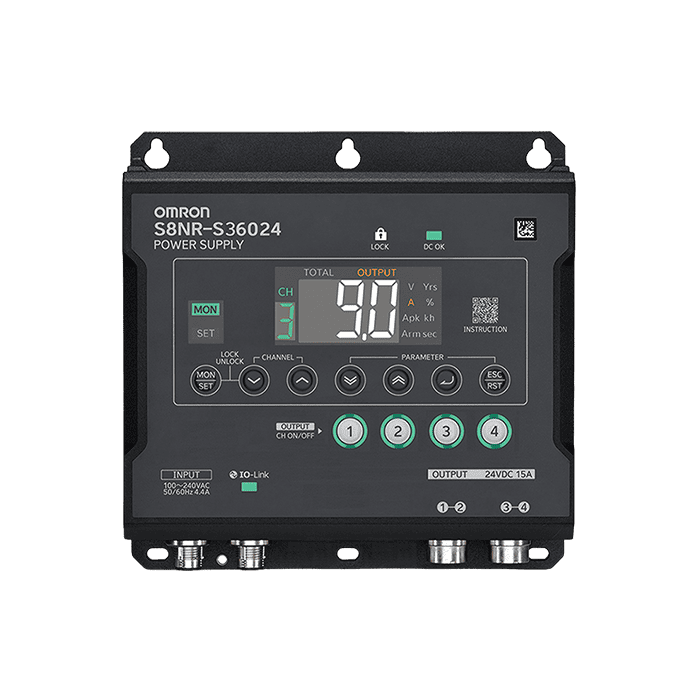 OMRON S8NR Series is an IP67 rated industrial power supply